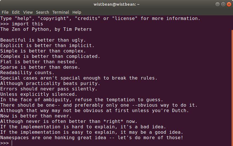 python