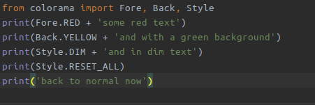 python